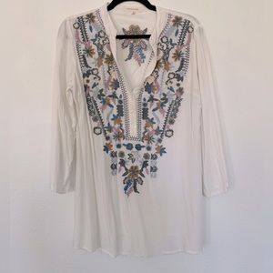 Womens Embroidered Tunic by Solitaire
